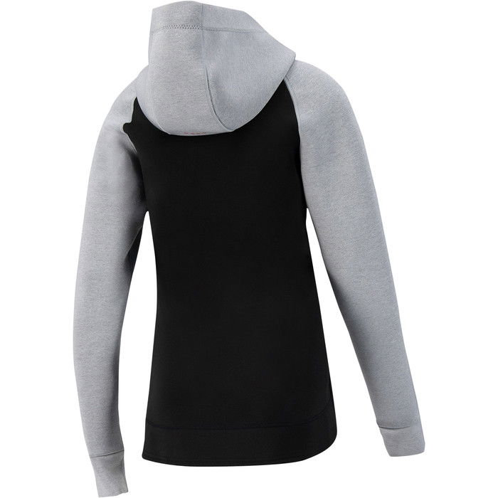 2023 Prolimit Frauen 1.5mm Neoprenanzug Zipped SUP Hoody 14715 - Light Grey / Black